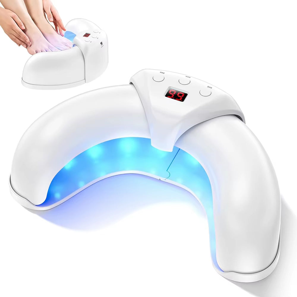 Wireless Nail Fungus Laser Device for Toenails Onychomycosis Infrared Light 470Nm 910Nm Blue Light anti Fungal Laser Equipment