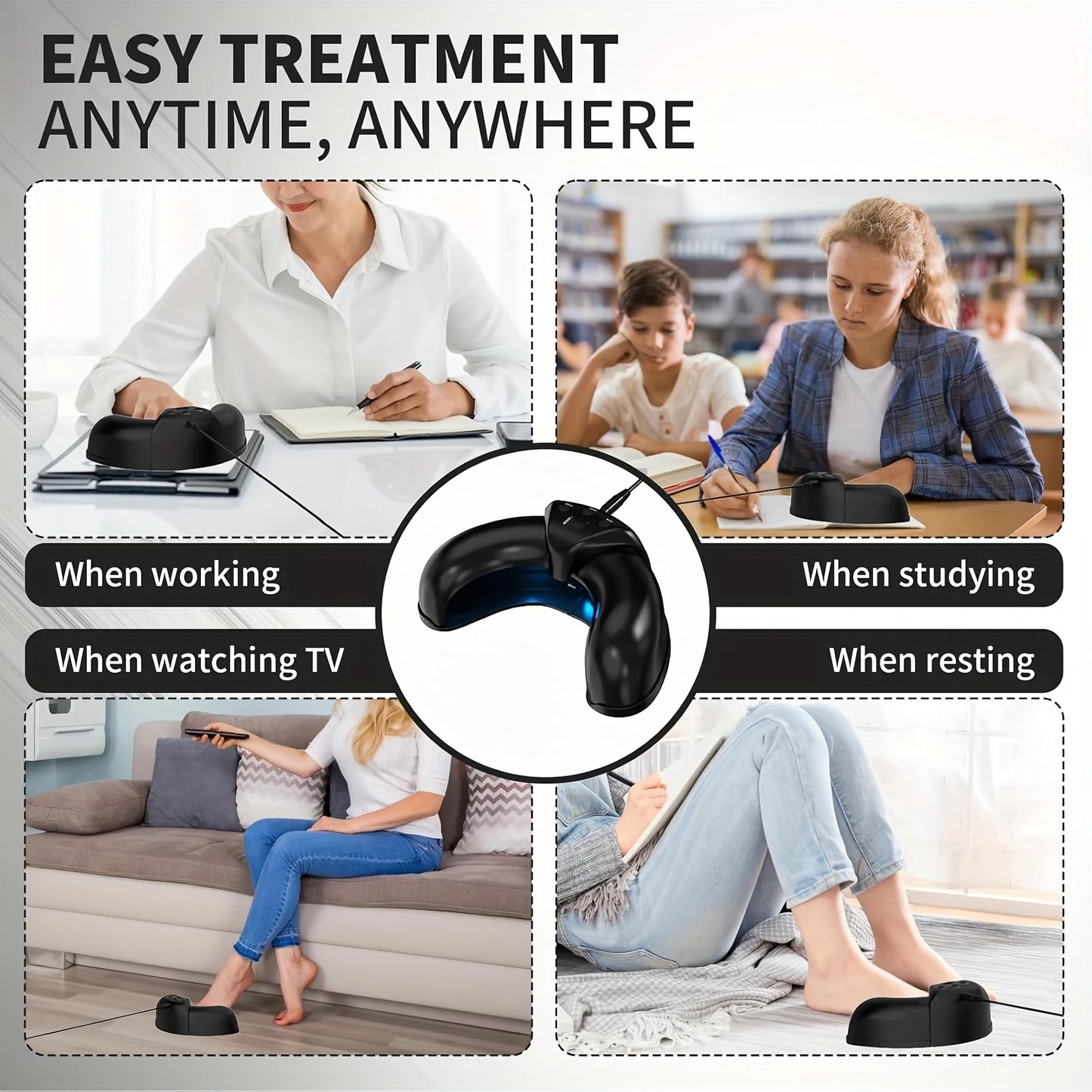 Wireless Nail Fungus Laser Device for Toenails Onychomycosis Infrared Light 470Nm 910Nm Blue Light anti Fungal Laser Equipment